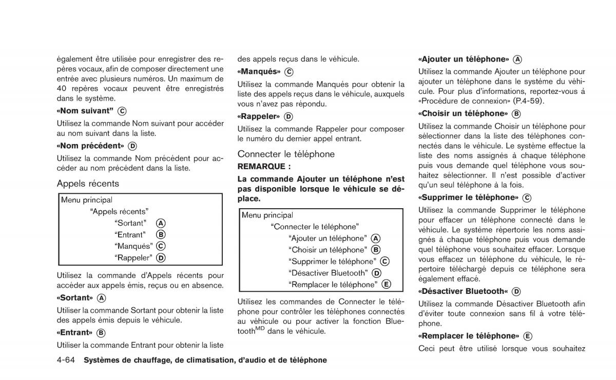 Nissan Juke manuel du proprietaire / page 229