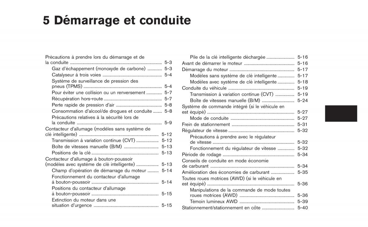 Nissan Juke manuel du proprietaire / page 234