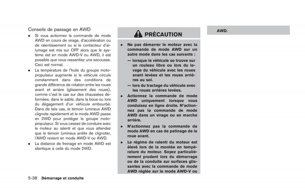 Nissan Juke manuel du proprietaire / page 271