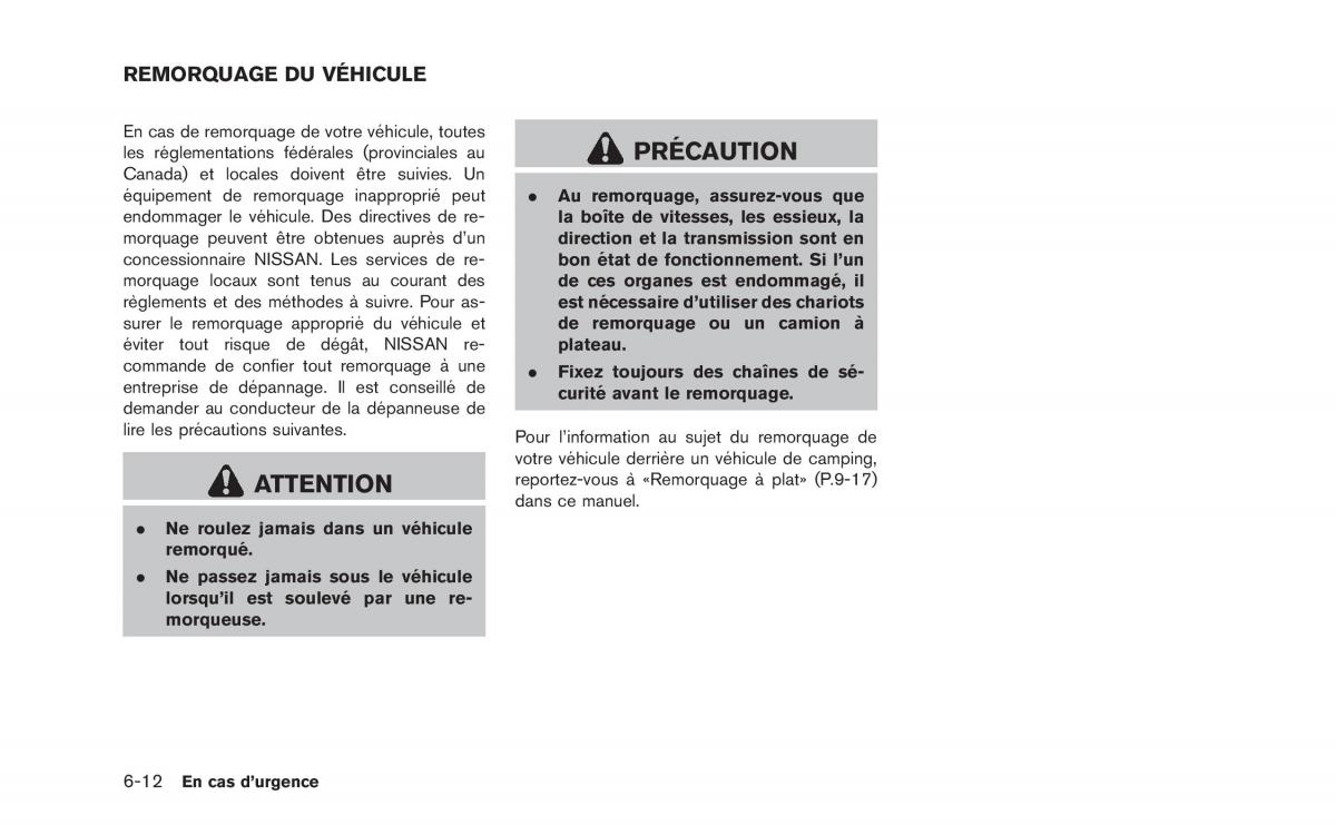 Nissan Juke manuel du proprietaire / page 293