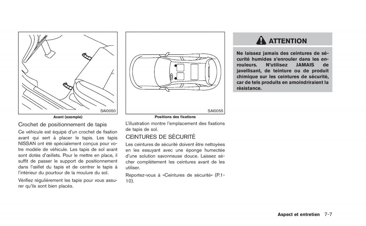 Nissan Juke manuel du proprietaire / page 304