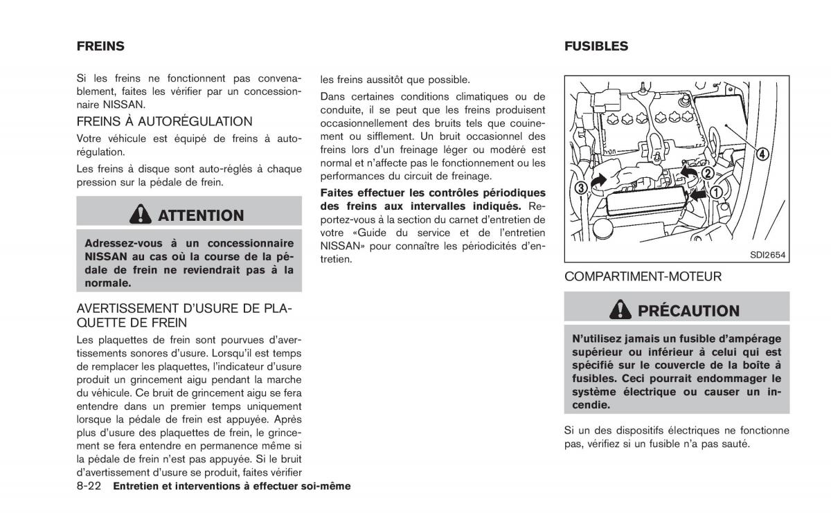 Nissan Juke manuel du proprietaire / page 329