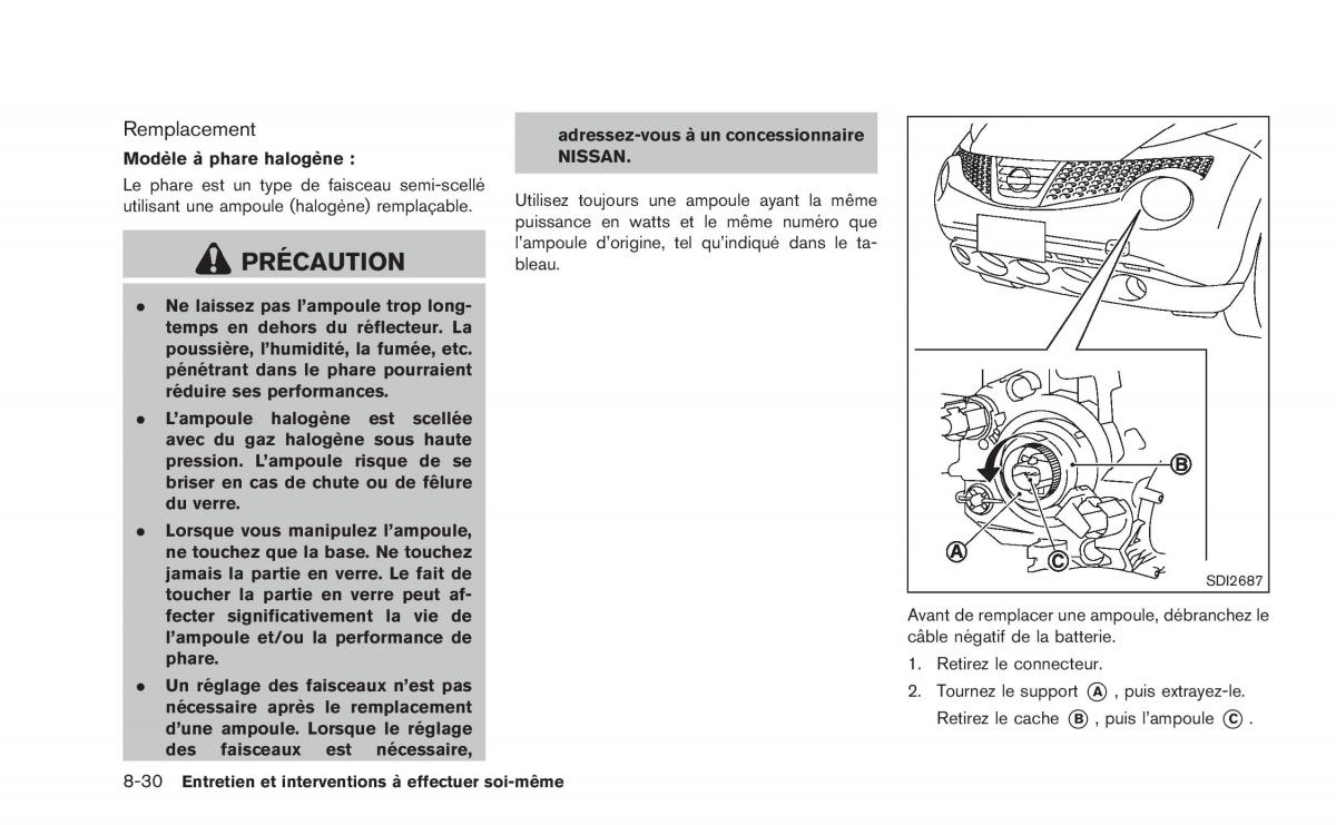 Nissan Juke manuel du proprietaire / page 337