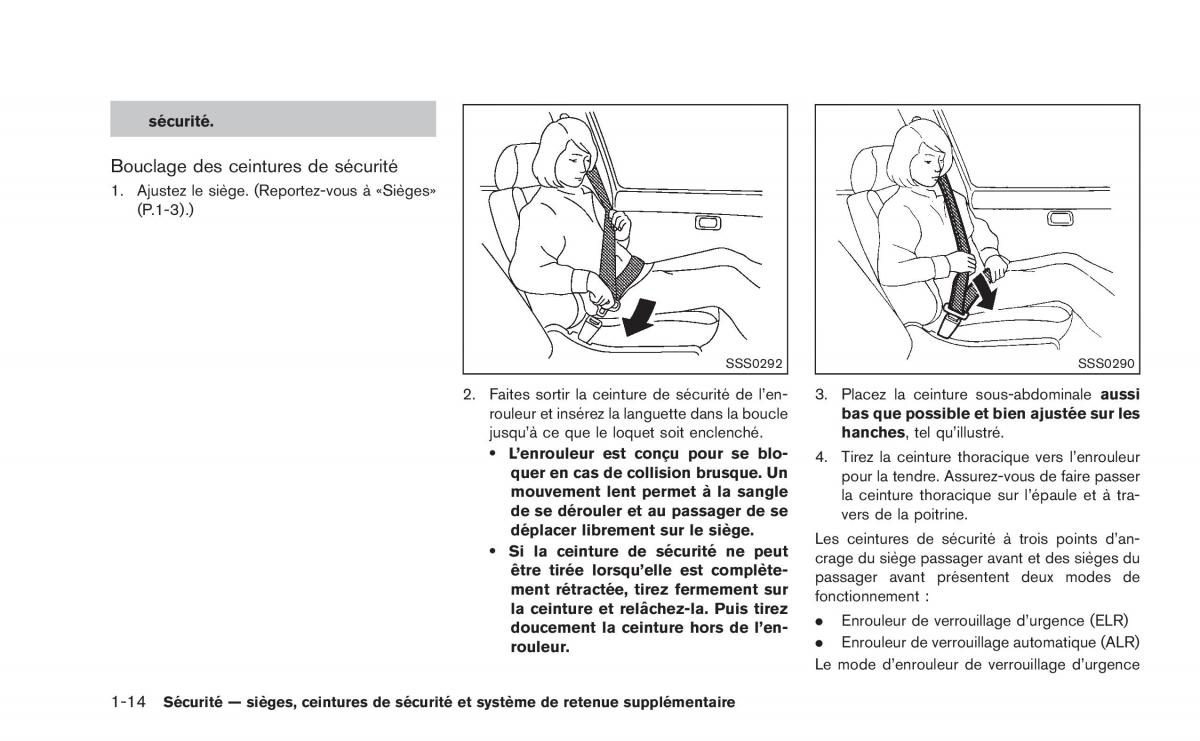 Nissan Juke manuel du proprietaire / page 35