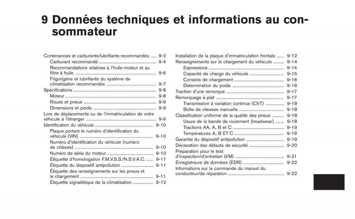 Nissan Juke manuel du proprietaire / page 356