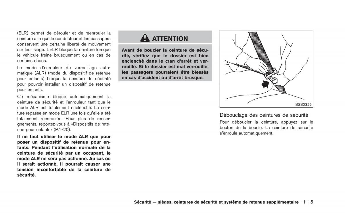 Nissan Juke manuel du proprietaire / page 36