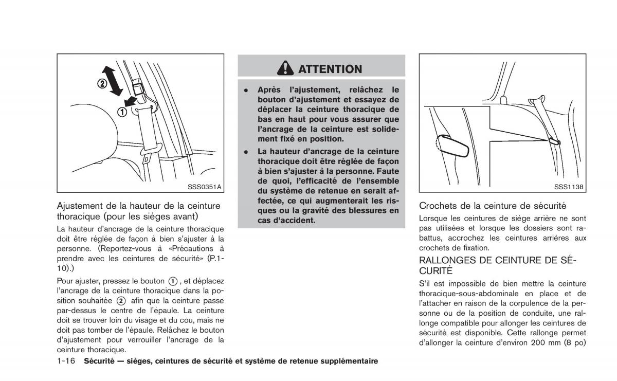 Nissan Juke manuel du proprietaire / page 37