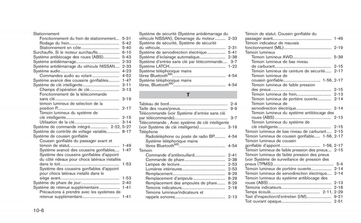 Nissan Juke manuel du proprietaire / page 385