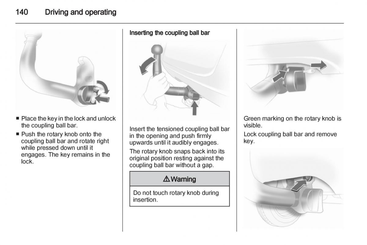 Opel Corsa D owners manual / page 142