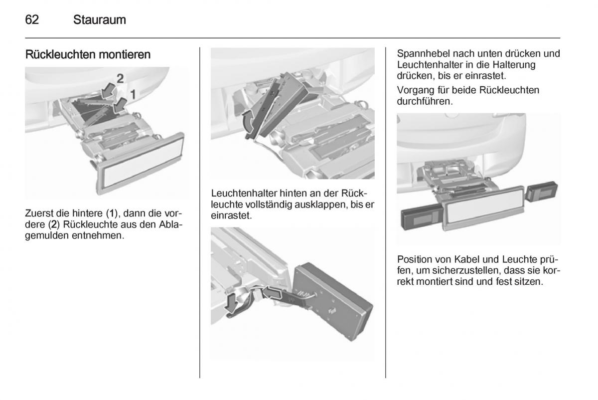 Opel Corsa E Handbuch / page 64