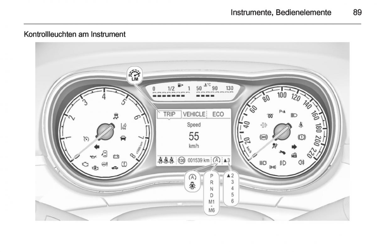 Opel Corsa E Handbuch / page 91