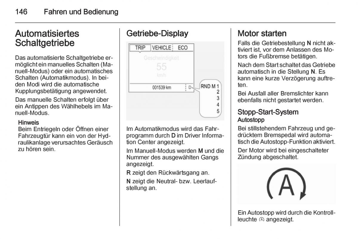 Opel Corsa E Handbuch / page 148