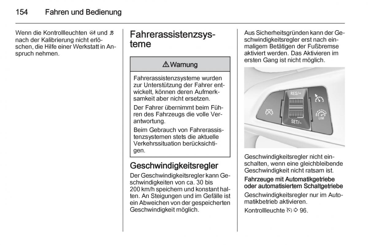 Opel Corsa E Handbuch / page 156