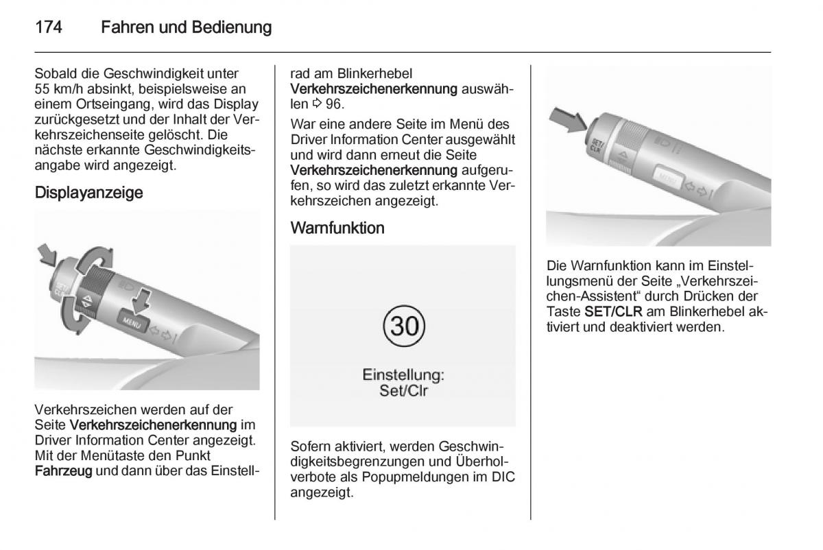 Opel Corsa E Handbuch / page 176