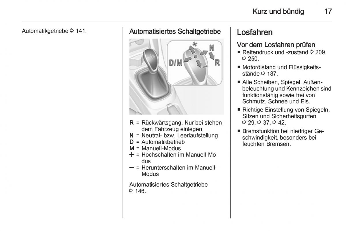 Opel Corsa E Handbuch / page 19