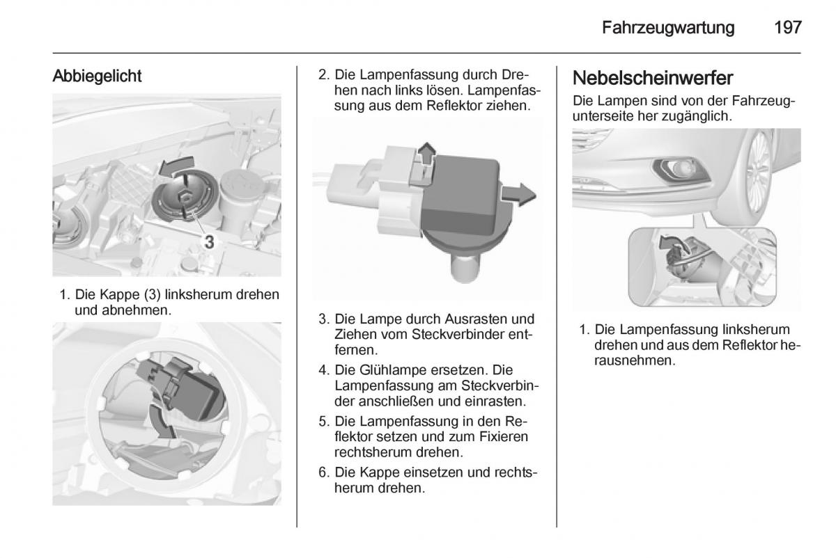 Opel Corsa E Handbuch / page 199