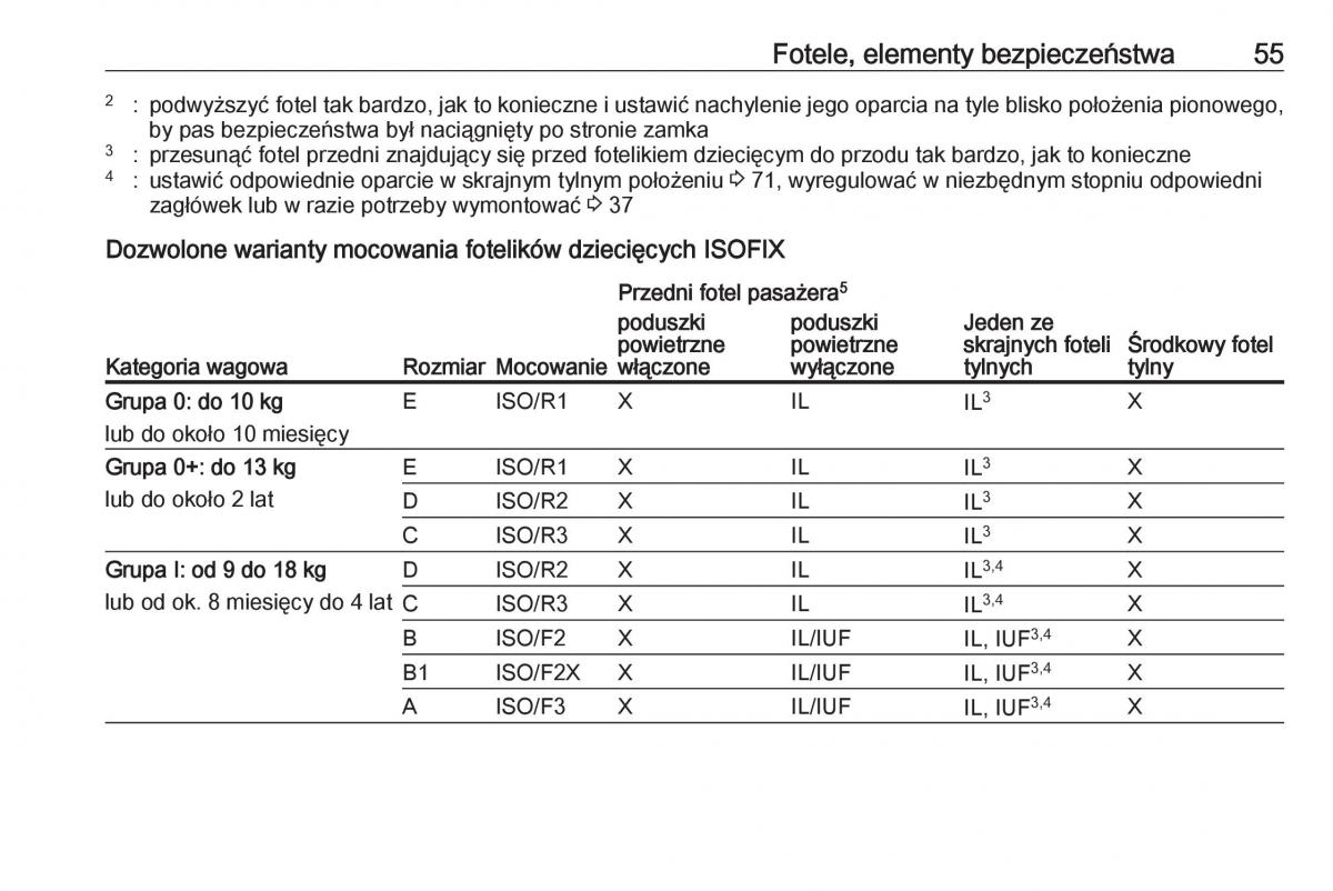 Opel Corsa E instrukcja obslugi / page 57