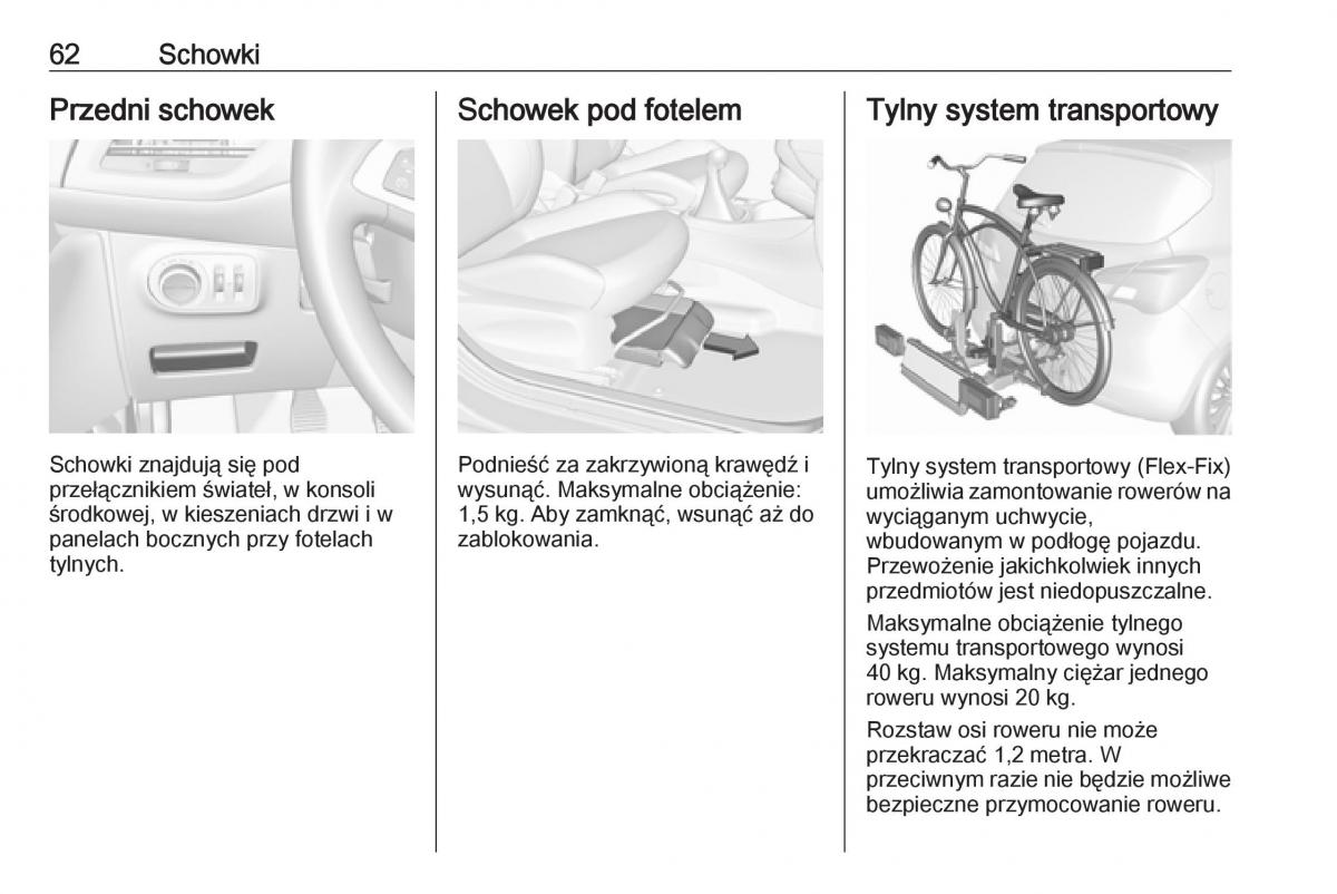 Opel Corsa E instrukcja obslugi / page 64