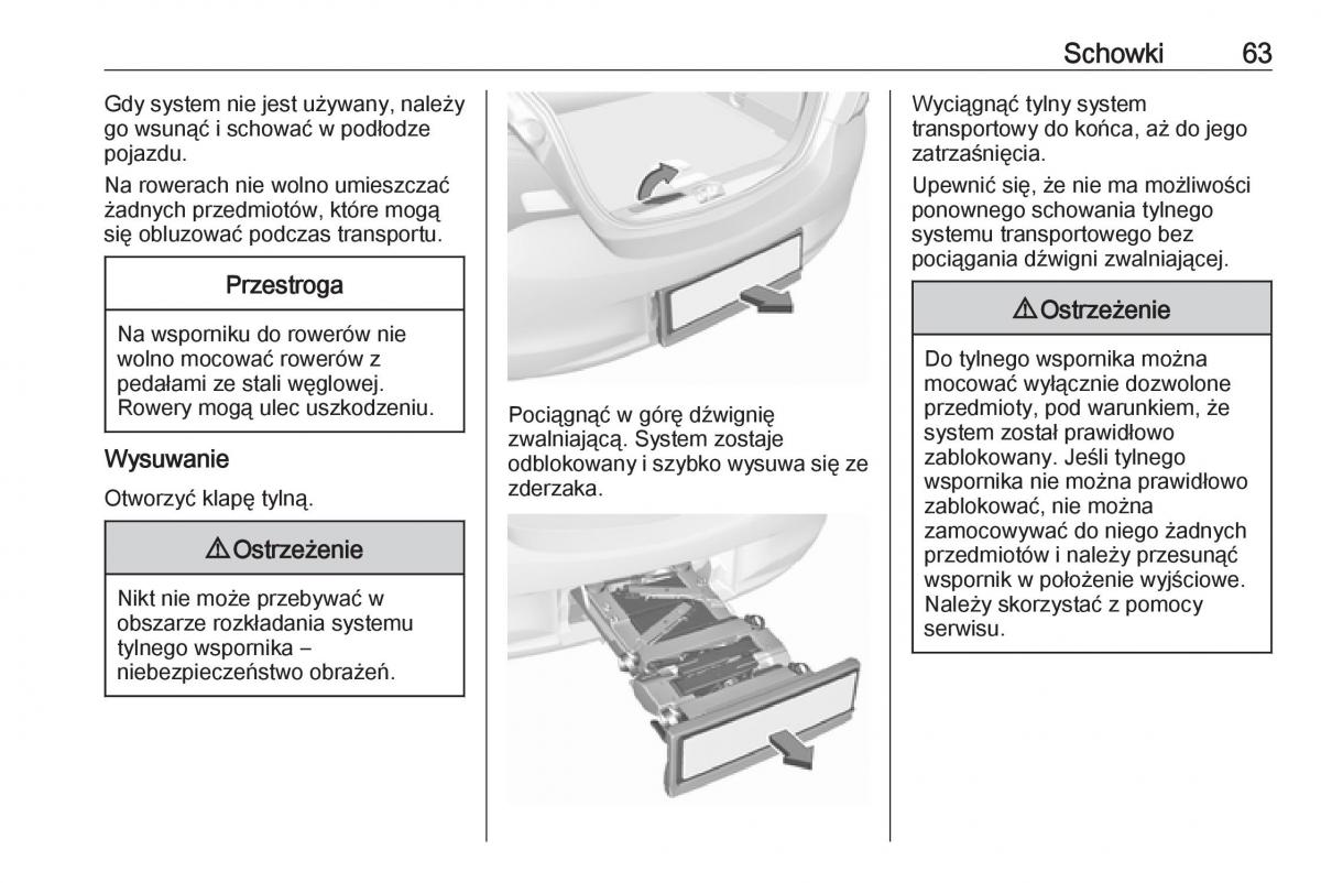 Opel Corsa E instrukcja obslugi / page 65