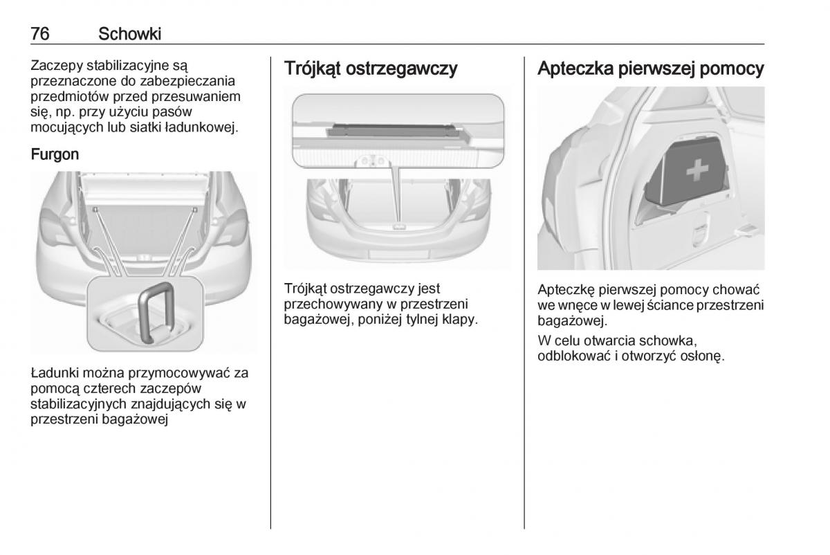 Opel Corsa E instrukcja obslugi / page 78