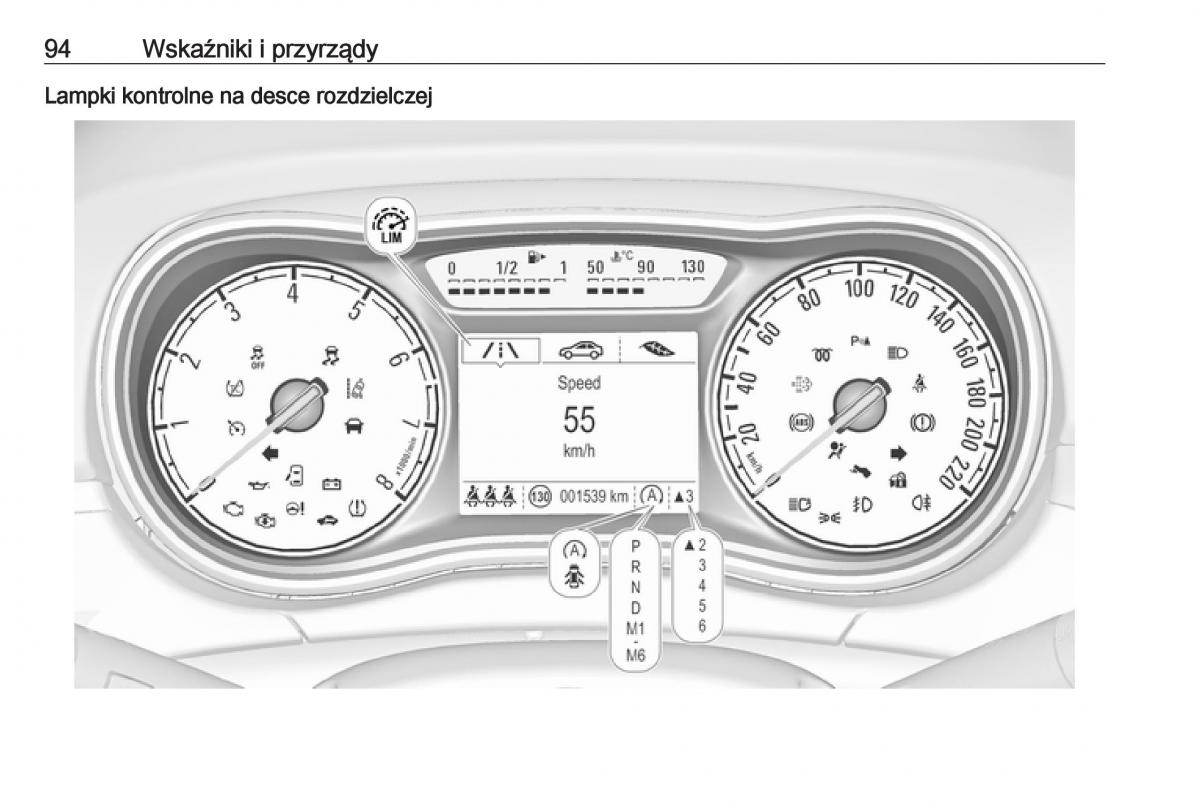 Opel Corsa E instrukcja obslugi / page 96