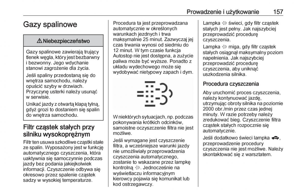 Opel Corsa E instrukcja obslugi / page 159