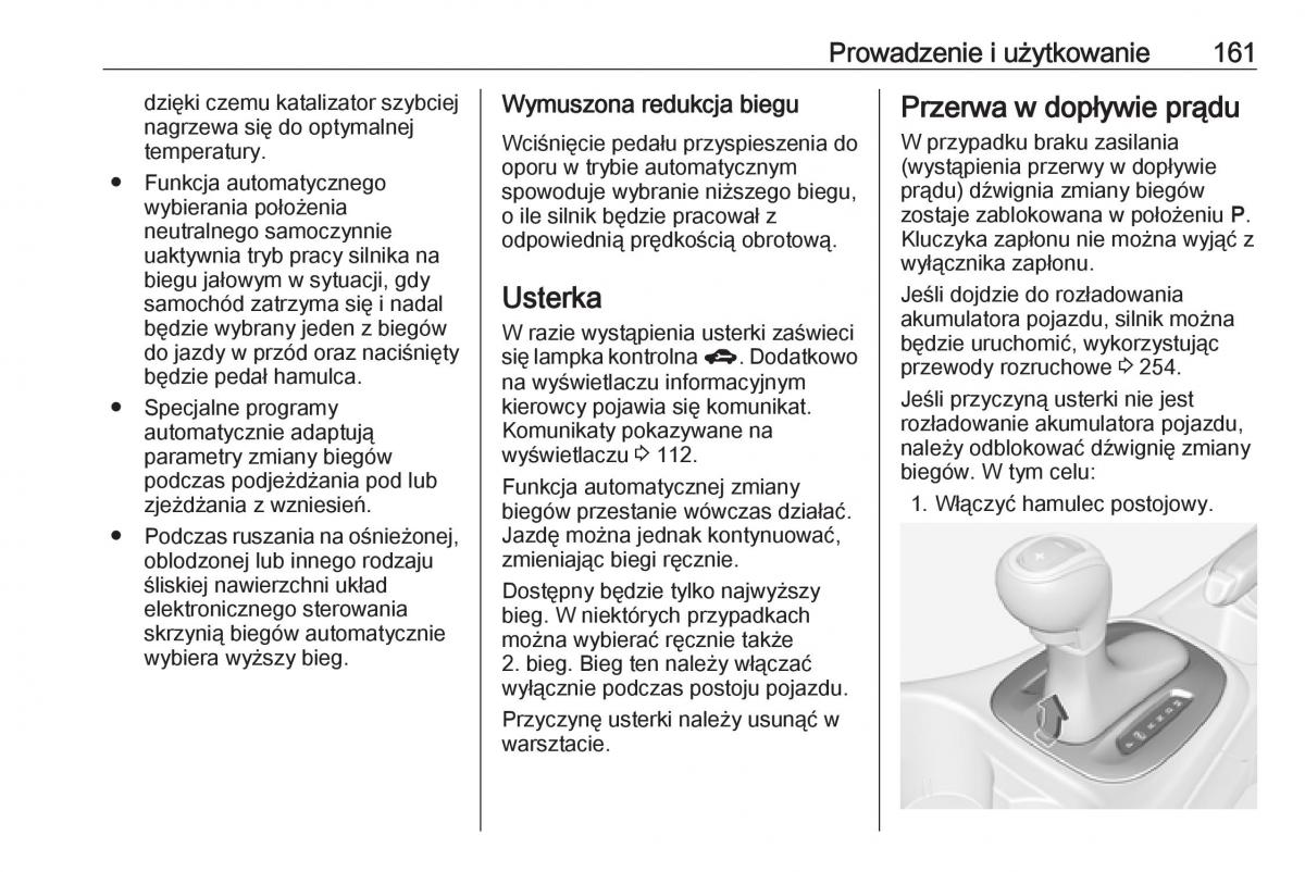 Opel Corsa E instrukcja obslugi / page 163