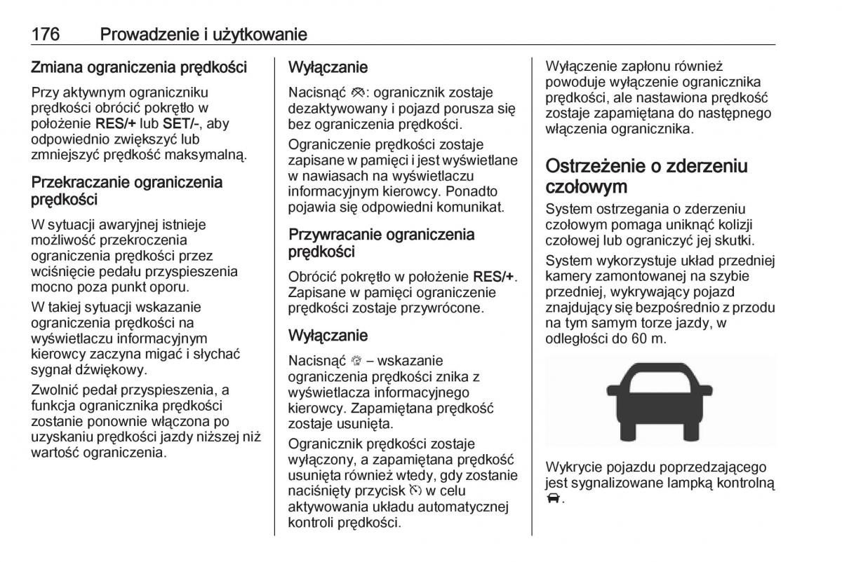 Opel Corsa E instrukcja obslugi / page 178