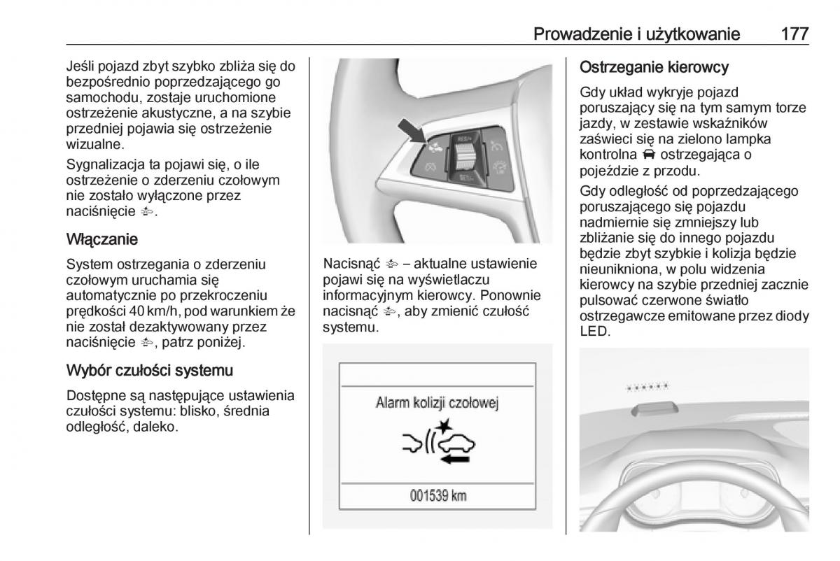 Opel Corsa E instrukcja obslugi / page 179