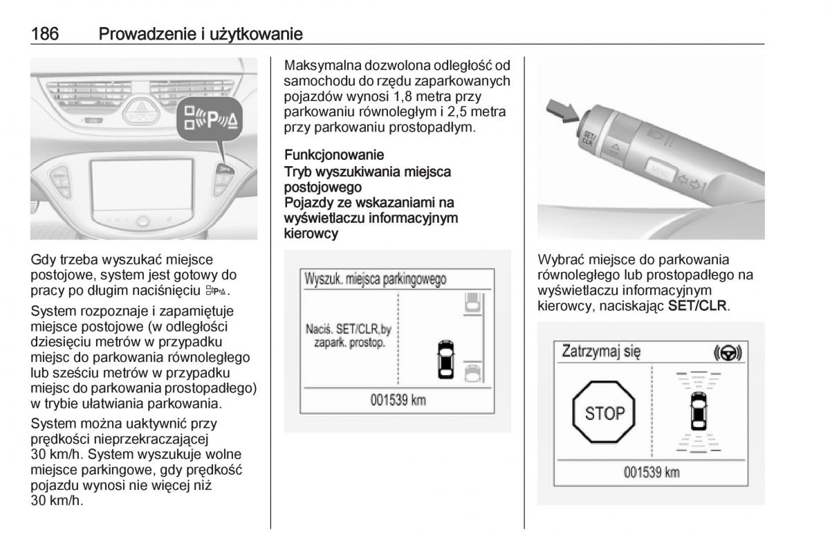 Opel Corsa E instrukcja obslugi / page 188