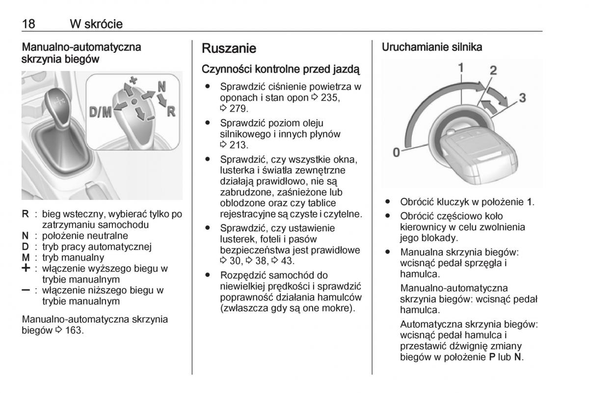 Opel Corsa E instrukcja obslugi / page 20