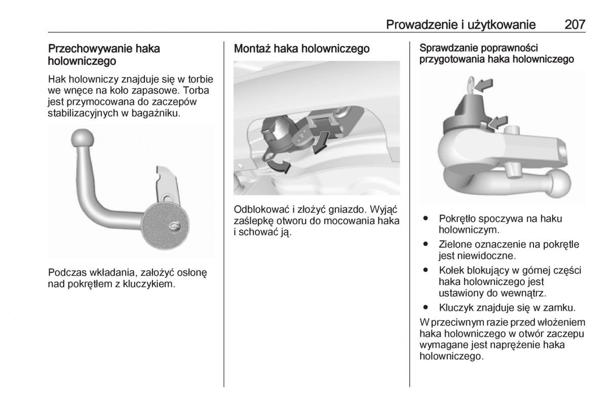 Opel Corsa E instrukcja obslugi / page 209