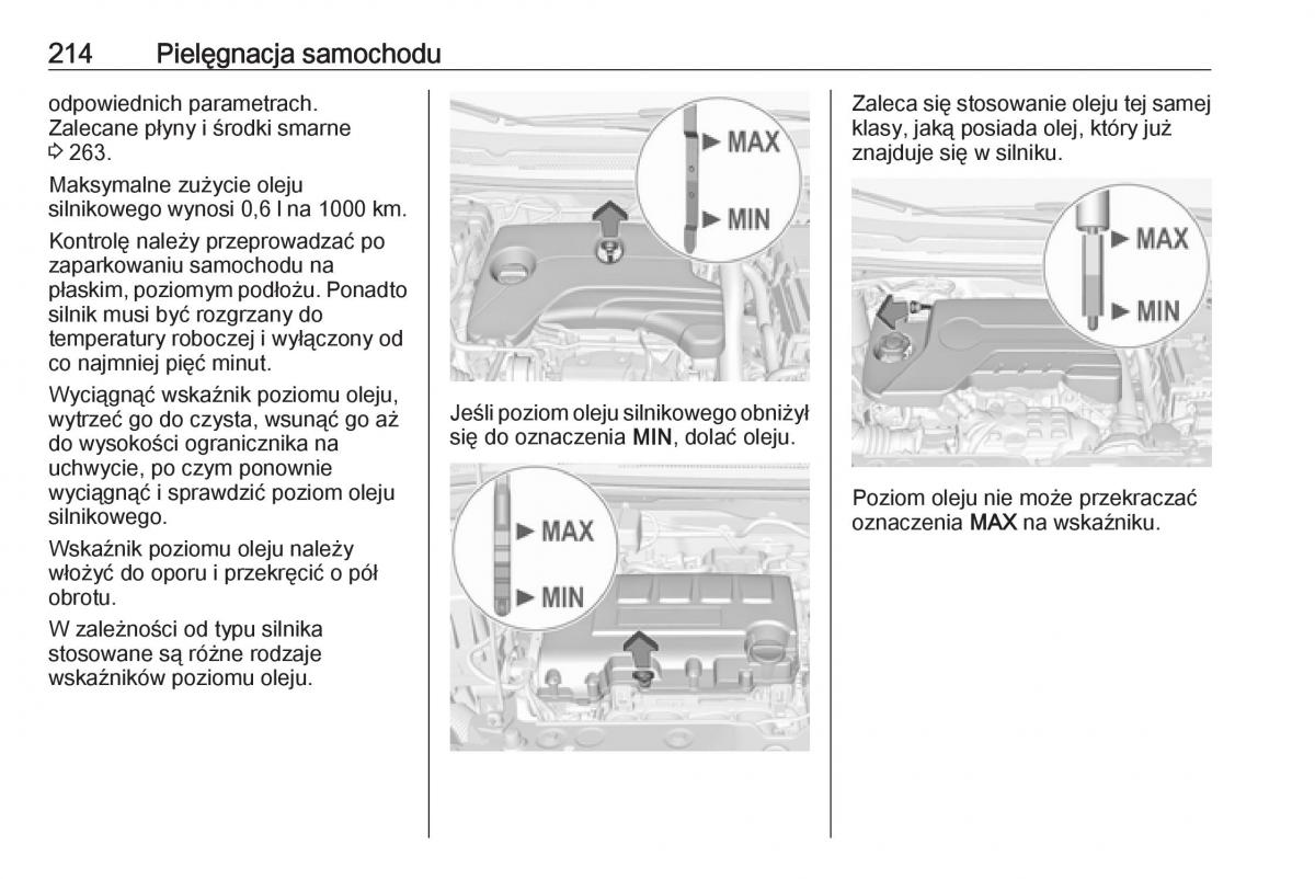 Opel Corsa E instrukcja obslugi / page 216