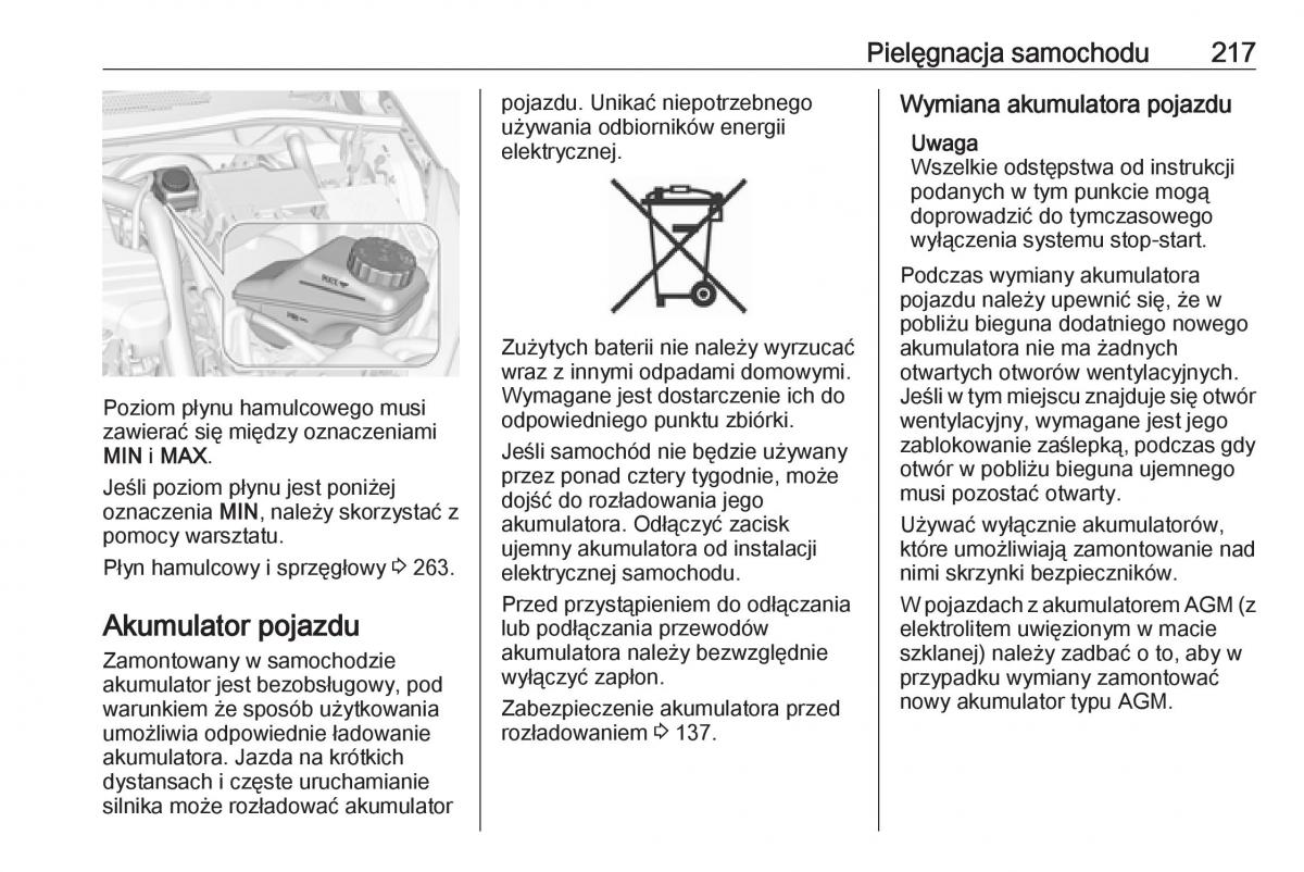 Opel Corsa E instrukcja obslugi / page 219