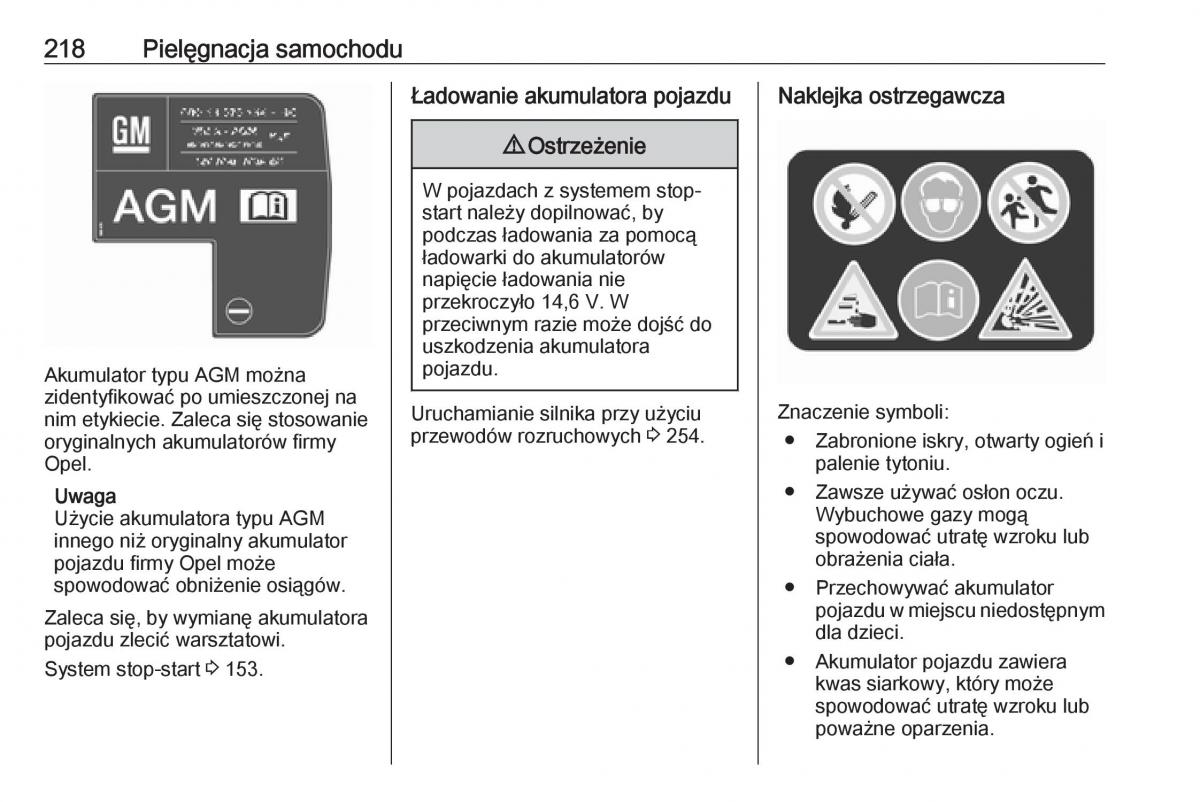 Opel Corsa E instrukcja obslugi / page 220