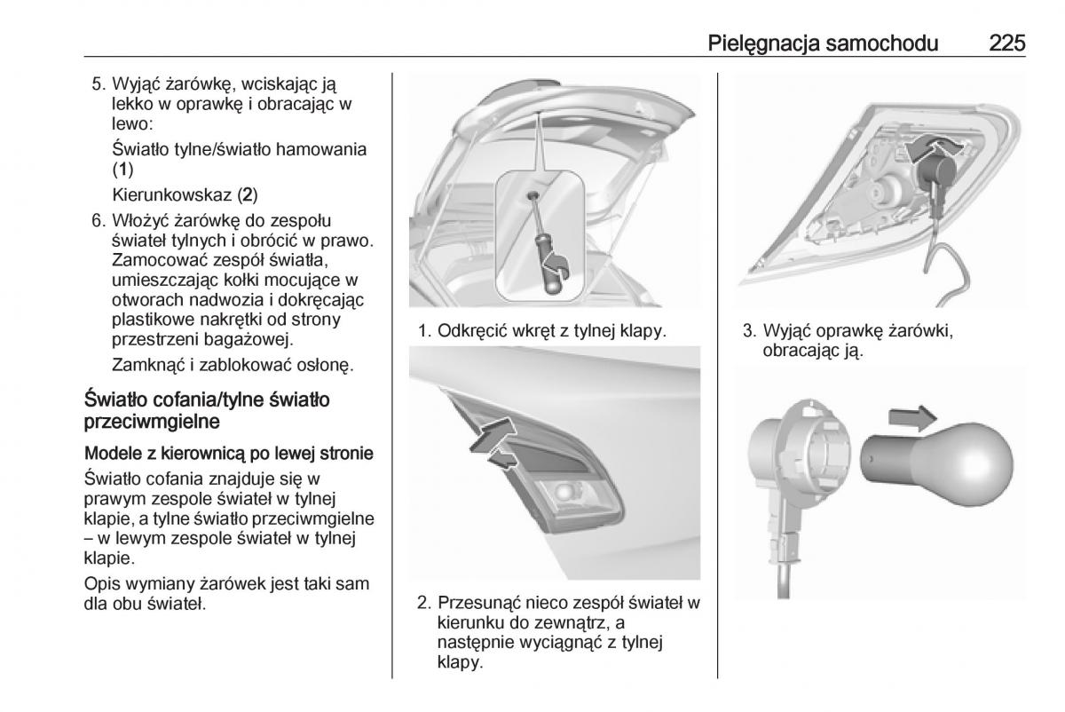 Opel Corsa E instrukcja obslugi / page 227