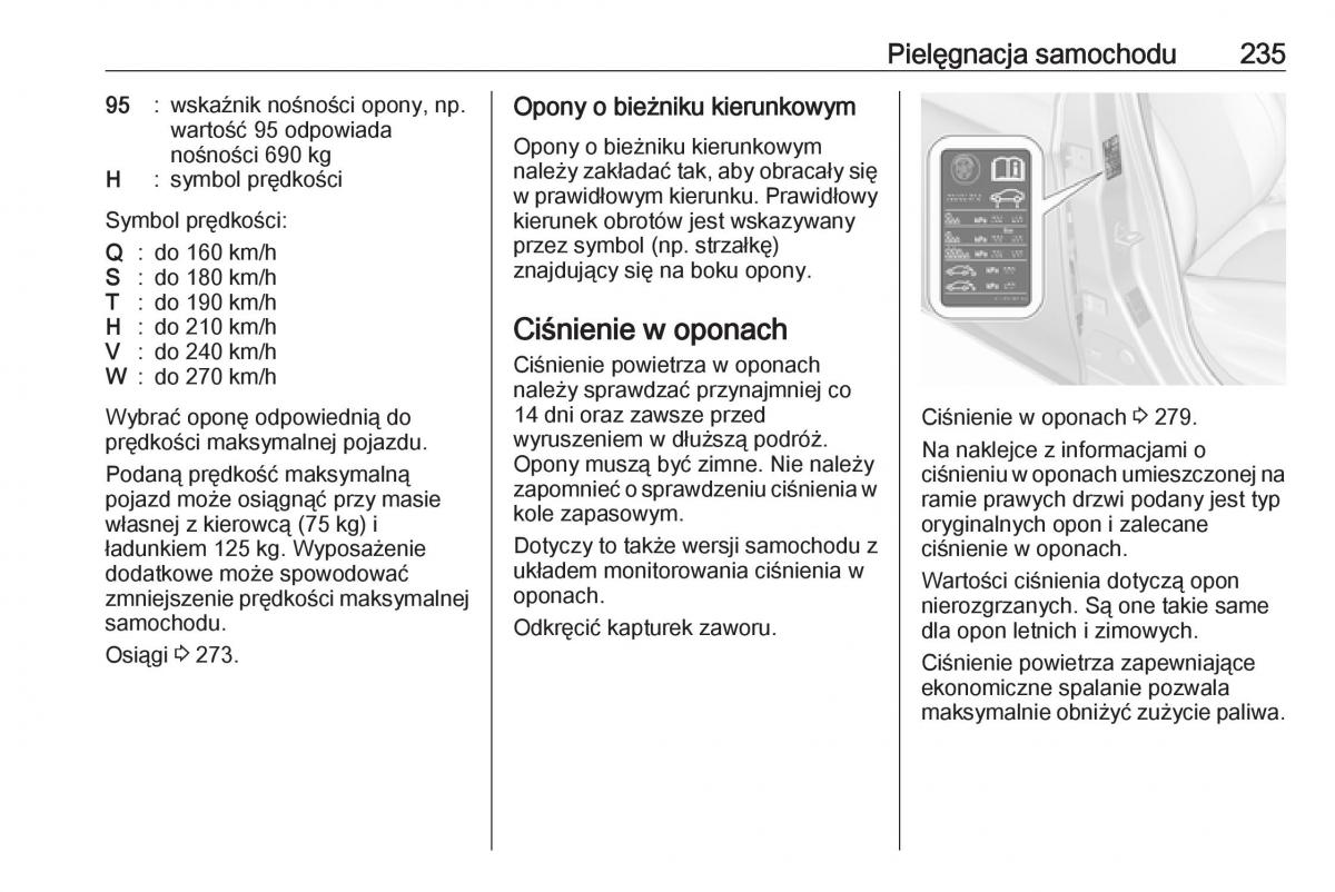 Opel Corsa E instrukcja obslugi / page 237