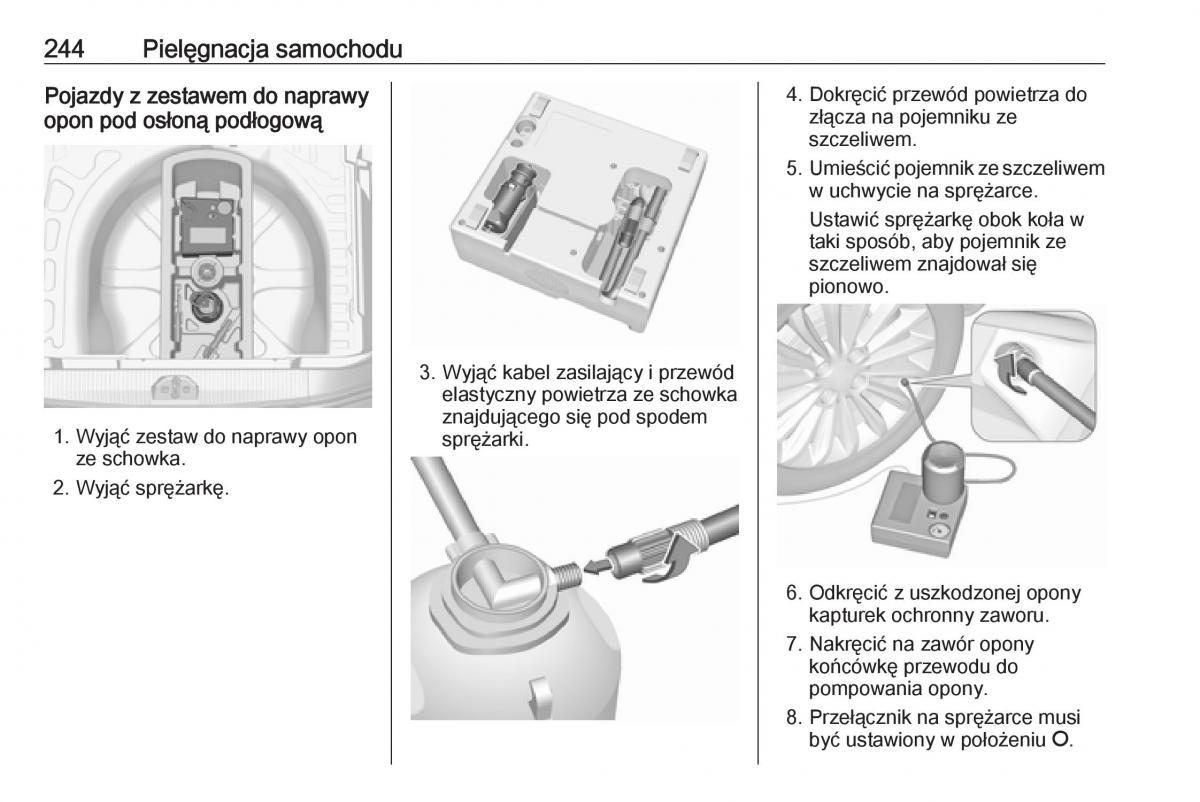 Opel Corsa E instrukcja obslugi / page 246