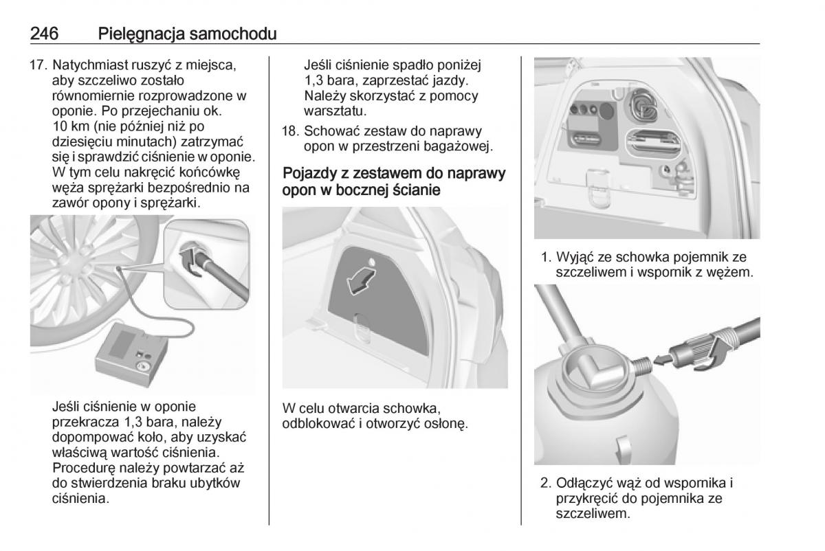 Opel Corsa E instrukcja obslugi / page 248