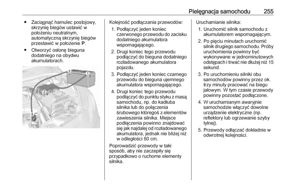 Opel Corsa E instrukcja obslugi / page 257