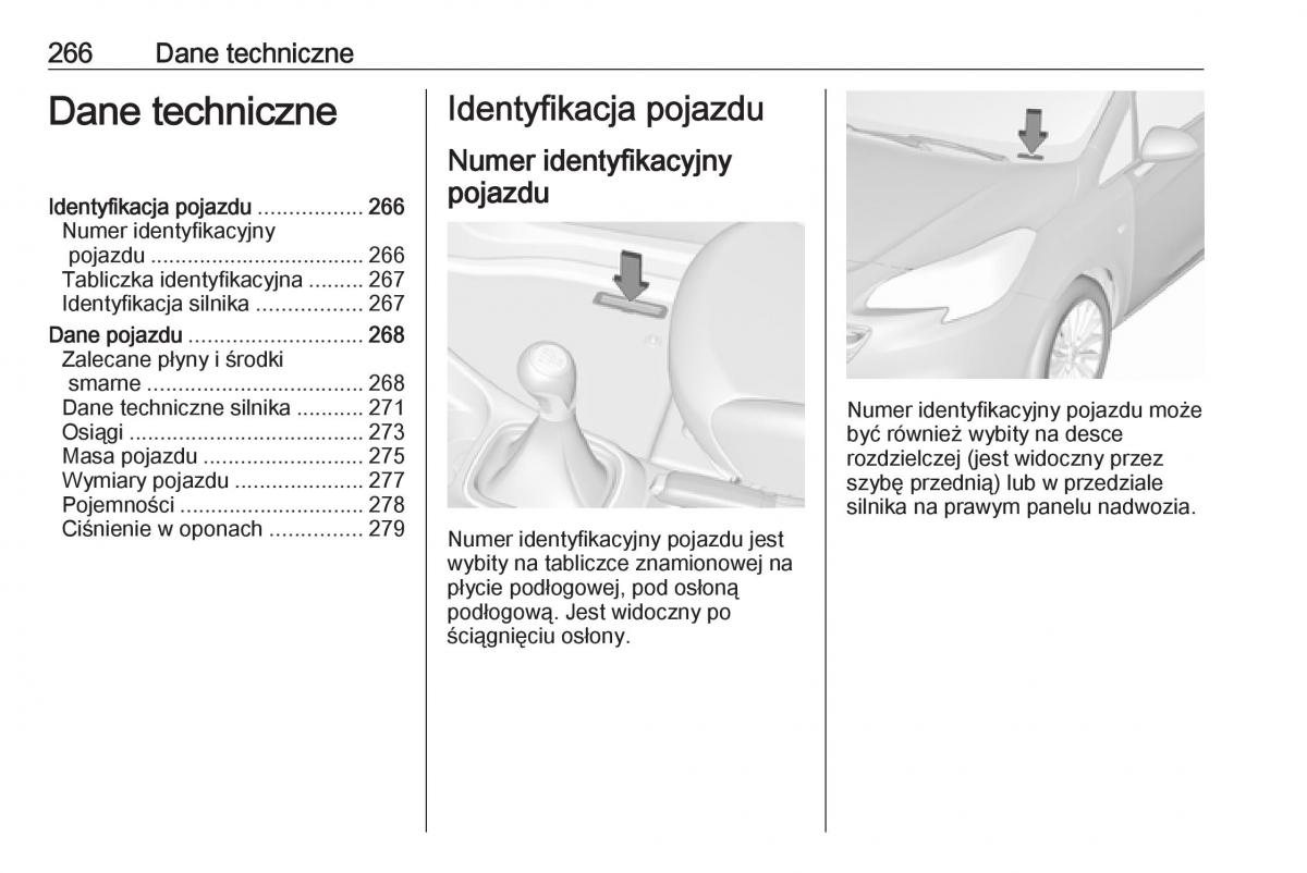 Opel Corsa E instrukcja obslugi / page 268