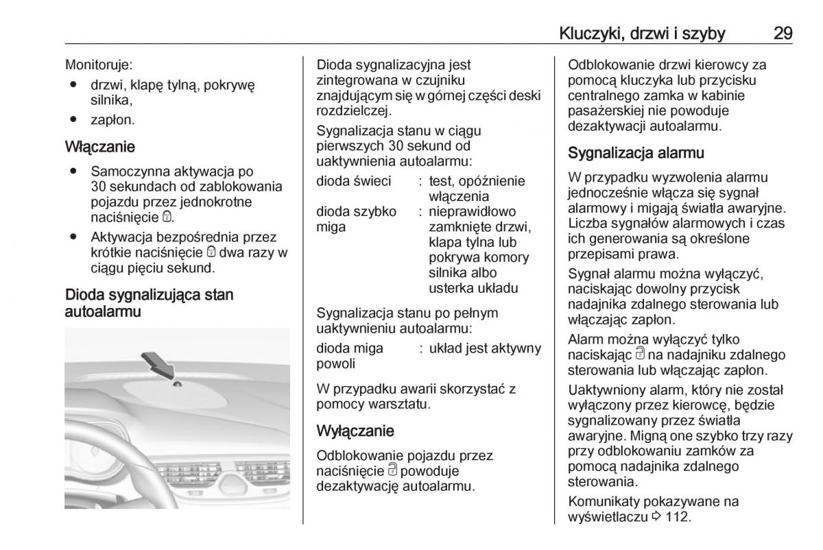 Opel Corsa E instrukcja obslugi / page 31