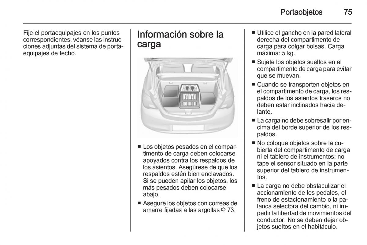 Opel Corsa E manual del propietario / page 77