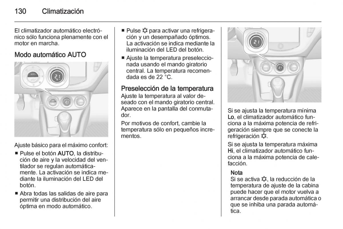 Opel Corsa E manual del propietario / page 132