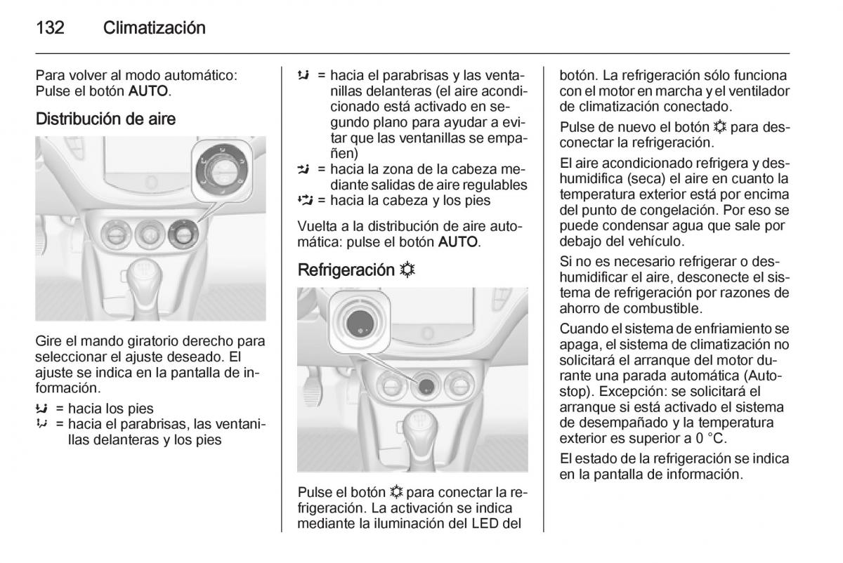 Opel Corsa E manual del propietario / page 134