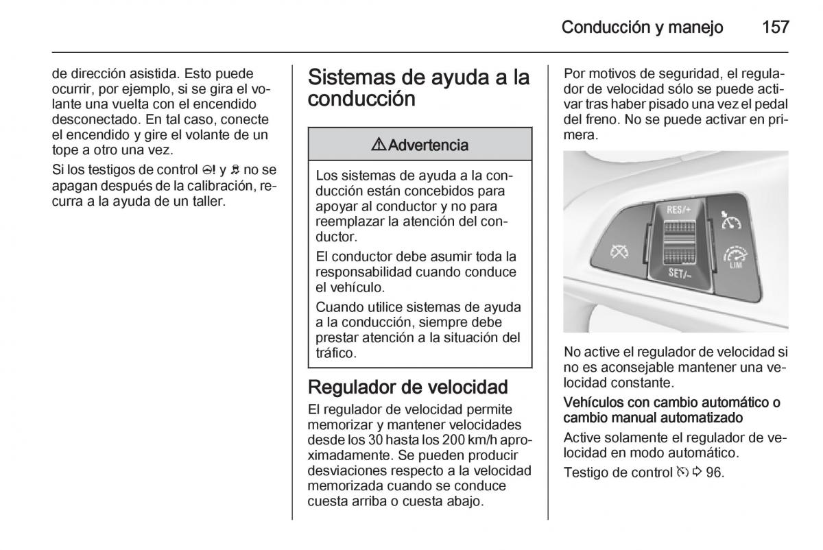 Opel Corsa E manual del propietario / page 159