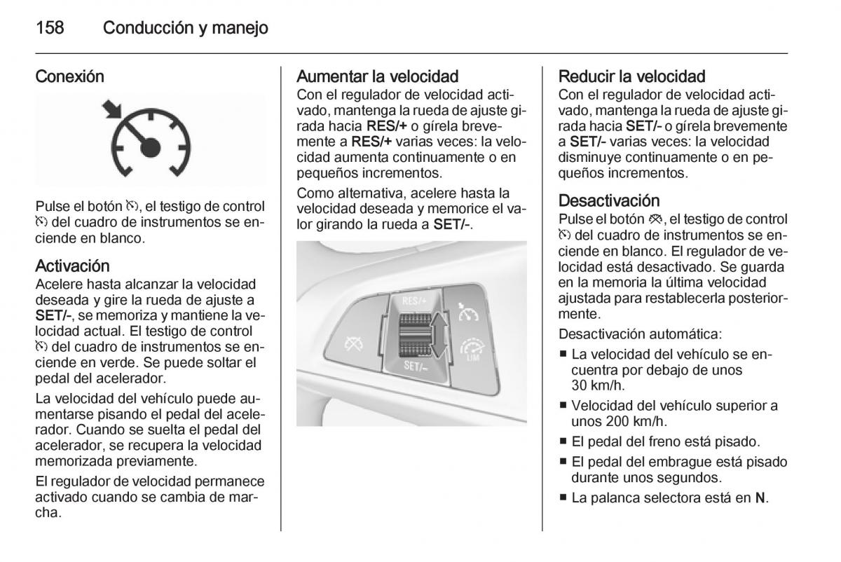 Opel Corsa E manual del propietario / page 160