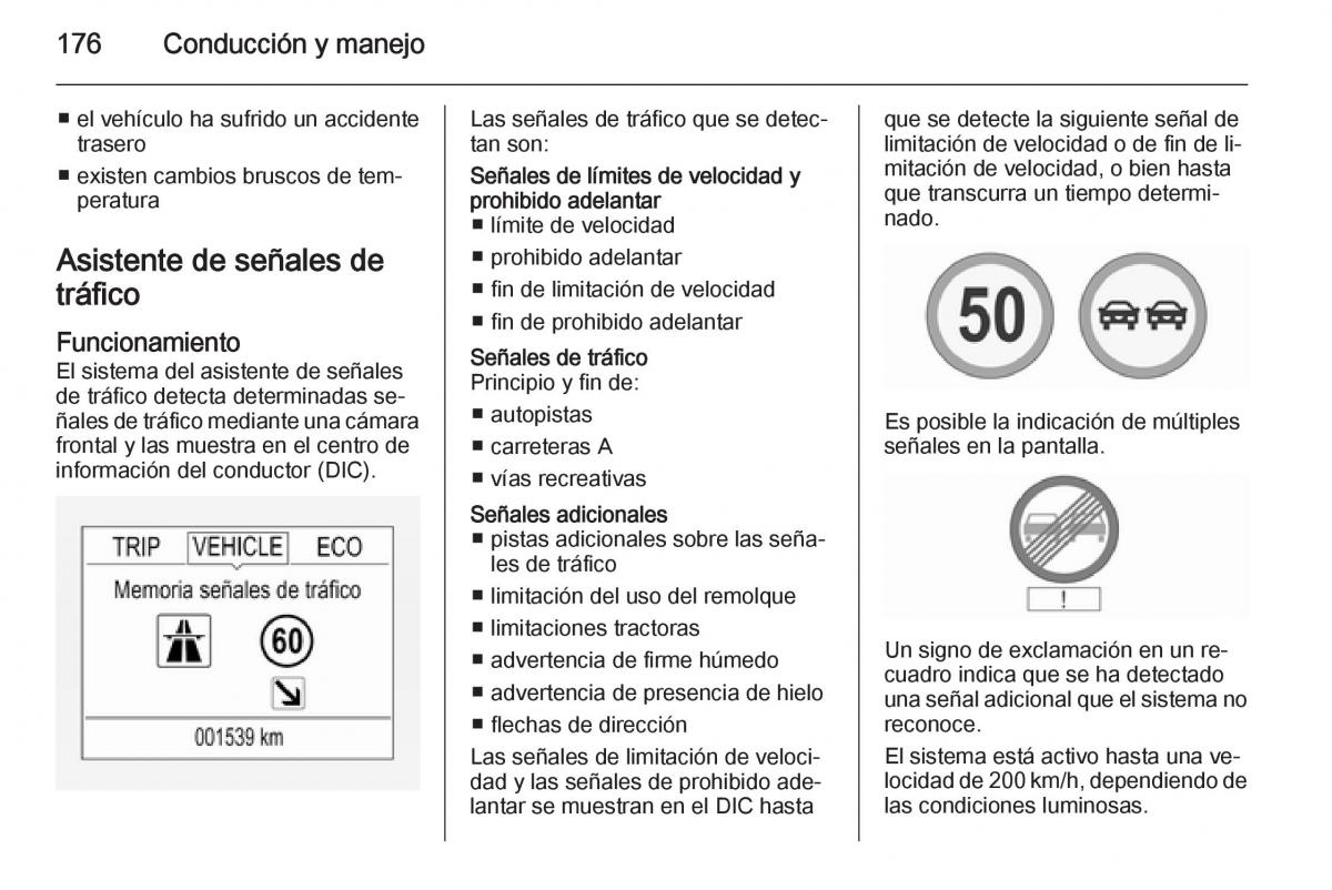 Opel Corsa E manual del propietario / page 178