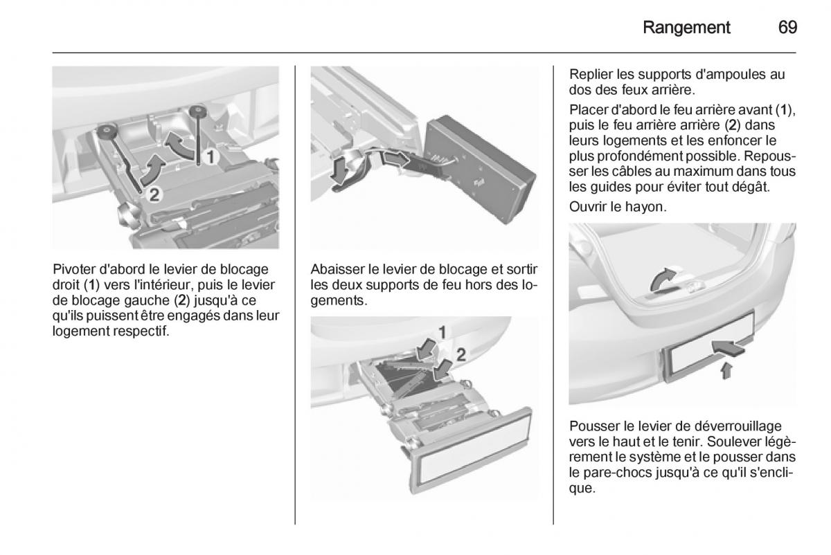 Opel Corsa E manuel du proprietaire / page 71