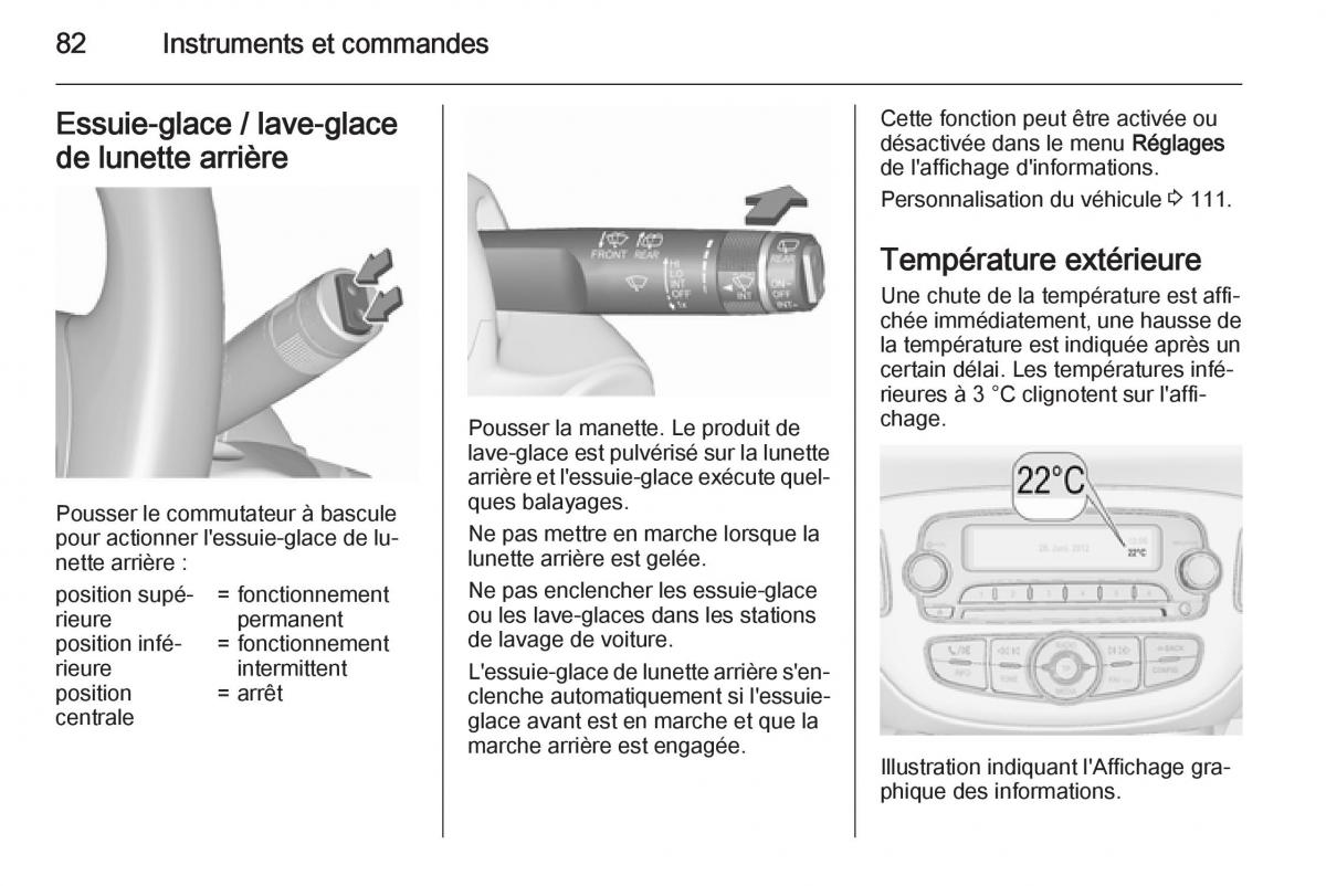 Opel Corsa E manuel du proprietaire / page 84